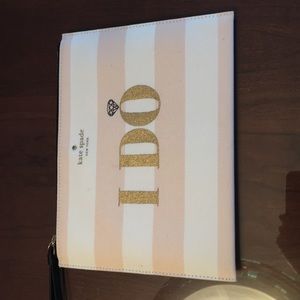 Kate Spade Wedding Belles I Do I Did Wristlet